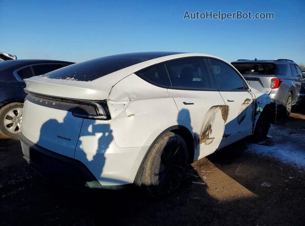 7SAYGDEE9TF376618 2026 TESLA MODEL White Задня права чверть
