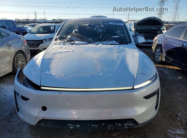 7SAYGDEE9TF376618 2026 TESLA MODEL White Вид спереду