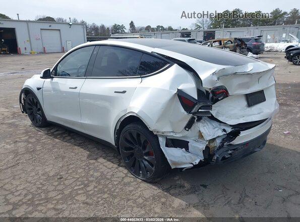 7SAYGDEF0NF567680 2022 TESLA MODEL Y White Vista frontal