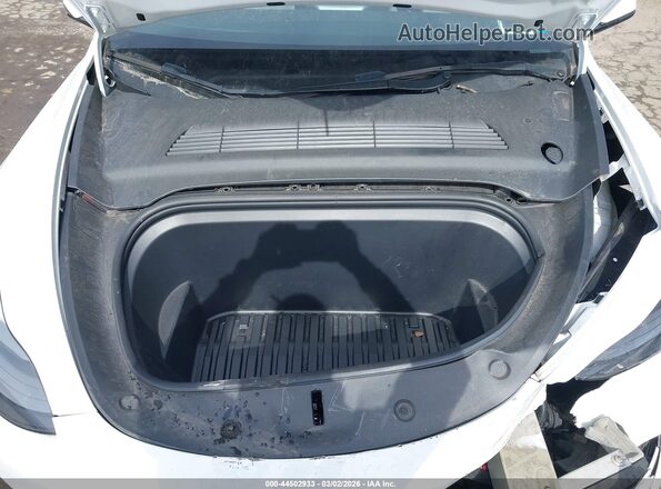 7SAYGDEF0NF567680 2022 TESLA MODEL Y White Vista trasera