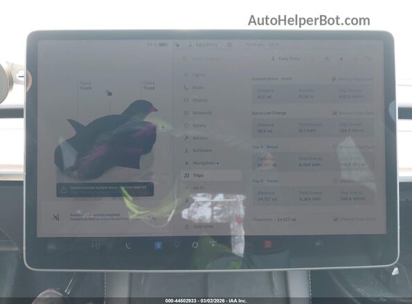 7SAYGDEF0NF567680 2022 TESLA MODEL Y White 