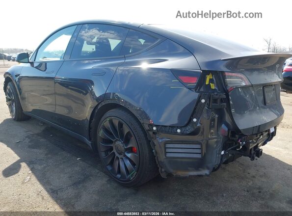 7SAYGDEF0RF036131 2024 TESLA MODEL Y Серый Задняя левая четверть