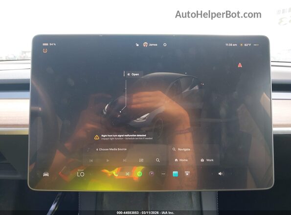 7SAYGDEF0RF036131 2024 TESLA MODEL Y Серый 