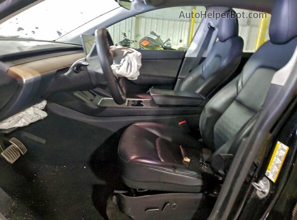 7SAYGDEF1NF469578 2022 TESLA MODEL Black Սալոնի դիմացի տեսք
