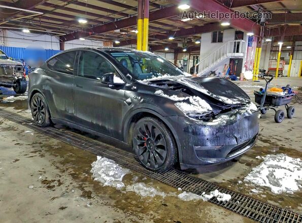 7SAYGDEF1NF469578 2022 TESLA MODEL Black Առջևի աջ
