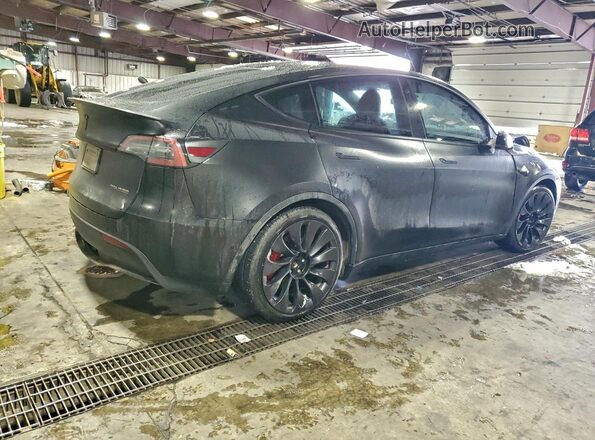 7SAYGDEF1NF469578 2022 TESLA MODEL Black Հետևի աջ