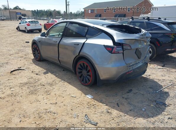 7SAYGDEF3RA294513 2024 TESLA MODEL Y Silver Задня ліва чверть
