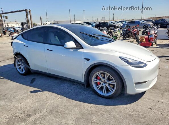 7SAYGDEF5NF364347 2022 TESLA MODEL White Передня права чверть