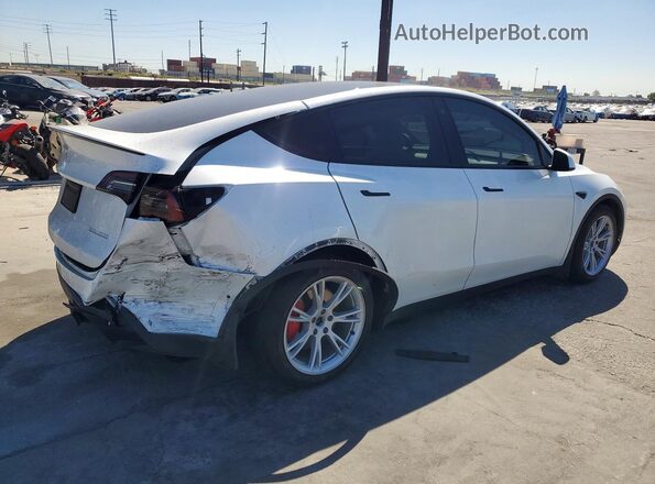7SAYGDEF5NF364347 2022 TESLA MODEL White Задня права чверть