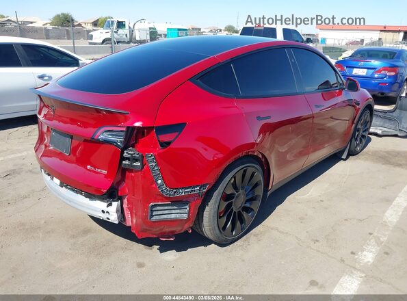 7SAYGDEF9RF101218 2024 TESLA MODEL Y Red Rear right