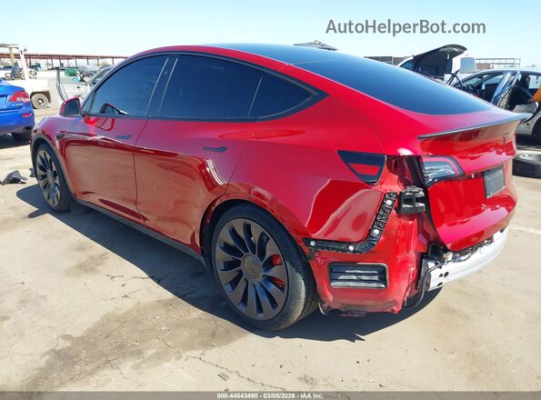 7SAYGDEF9RF101218 2024 TESLA MODEL Y Red Rear left