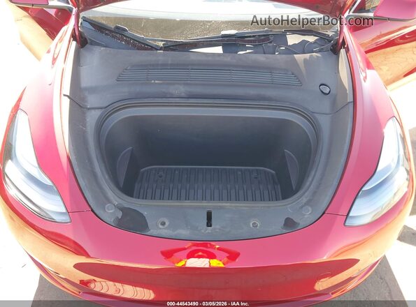 7SAYGDEF9RF101218 2024 TESLA MODEL Y Red Rear view