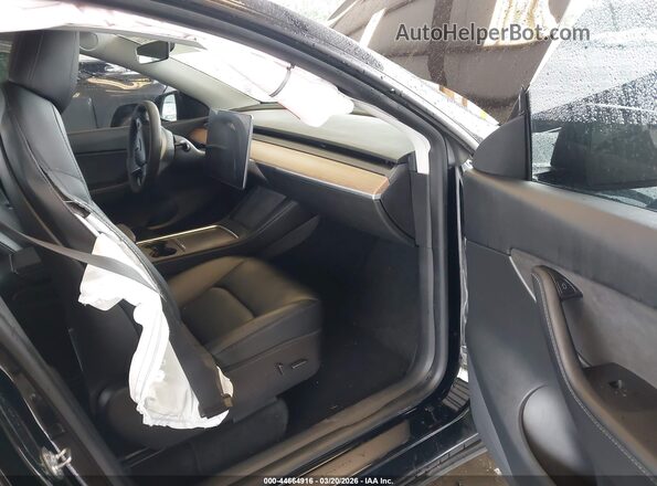 7SAYGDEFXNF398655 2022 TESLA MODEL Y Black Սալոնի դիմացի տեսք