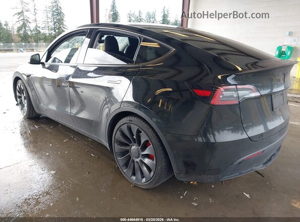 7SAYGDEFXNF398655 2022 TESLA MODEL Y Black Հետևի ձախ