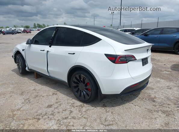 7SAYGDEFXPF918663 2023 TESLA MODEL Y Белый Задняя левая четверть