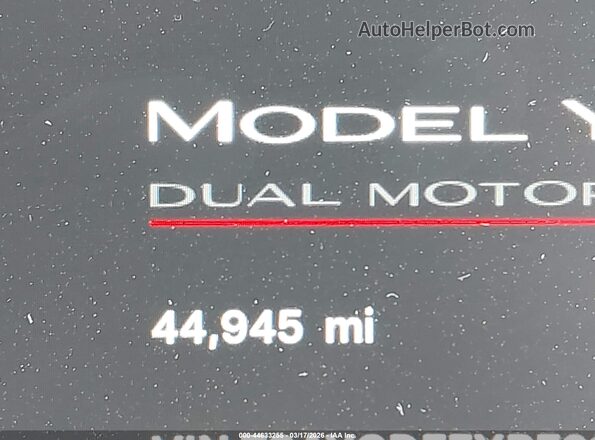 7SAYGDEFXPF918663 2023 TESLA MODEL Y Белый 