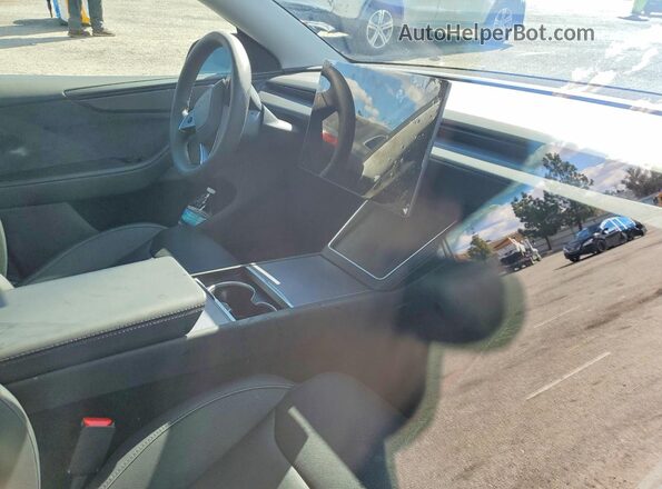 7SAYGDET4TA600597 2026 TESLA MODEL Gray Սարքավորումների վահանակի տեսք
