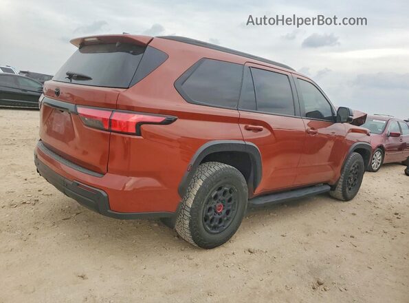7SVAAABA4RX022025 2024 TOYOTA SEQUOIA Brown Trasero derecho