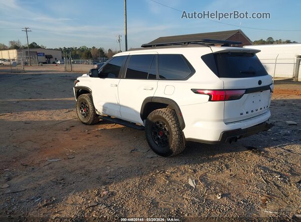 7SVAAABA5SX052706 2025 TOYOTA SEQUOIA White უკანა მარცხენა