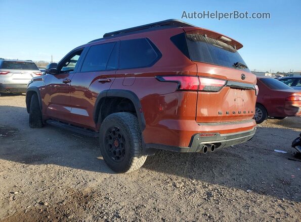 7SVAAABA6RX040459 2024 TOYOTA SEQUOIA Maroon Tył lewy