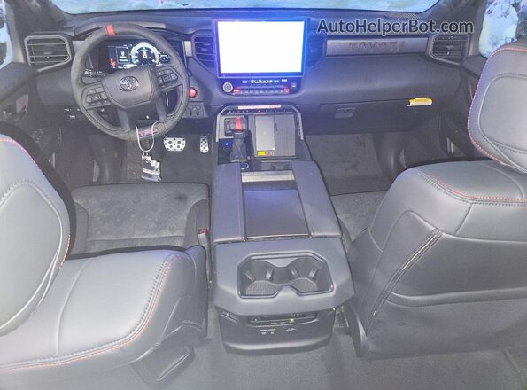 7SVAAABA9TX082454 2026 TOYOTA SEQUOIA Black Vista del salpicadero