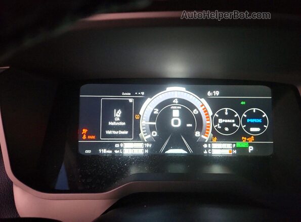 7SVAAABA9TX082454 2026 TOYOTA SEQUOIA Black Vista del cuadro de instrumentos
