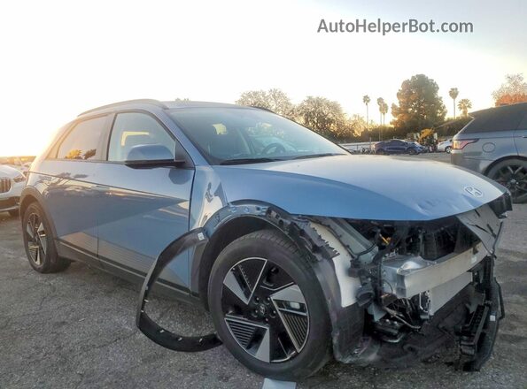 7YAKN4DA9SY039378 2025 HYUNDAI IONIQ Blue Передня права чверть