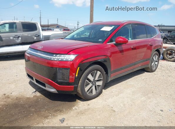 7YAMUFS30TY006329 2026 HYUNDAI IONIQ 9 Red Առջևի ձախ երեք քառորդ տեսարան