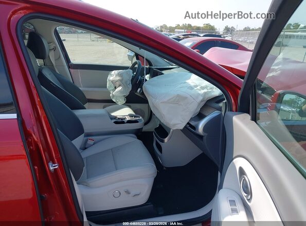 7YAMUFS36TY007422 2026 HYUNDAI IONIQ 9 Red Widok wnętrza z przodu