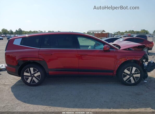 7YAMUFS36TY007422 2026 HYUNDAI IONIQ 9 Red Widok wnętrza z tyłu