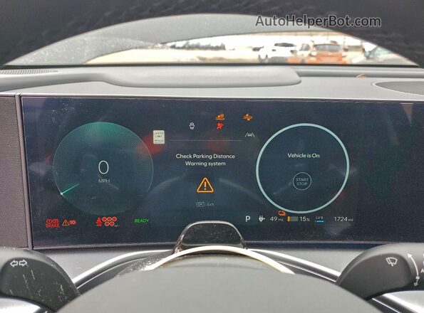 7YAMUFS38TY000763 2026 HYUNDAI IONIQ Black Սարքավորումների վահանակի տեսք