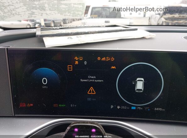 7YAMWFS59TY005451 2026 HYUNDAI IONIQ 9 Gray Հետևի նստատեղերի տեսք