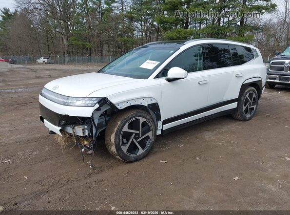 7YAMWFS5XTY001764 2026 HYUNDAI IONIQ 9 White Առջևի ձախ երեք քառորդ տեսարան