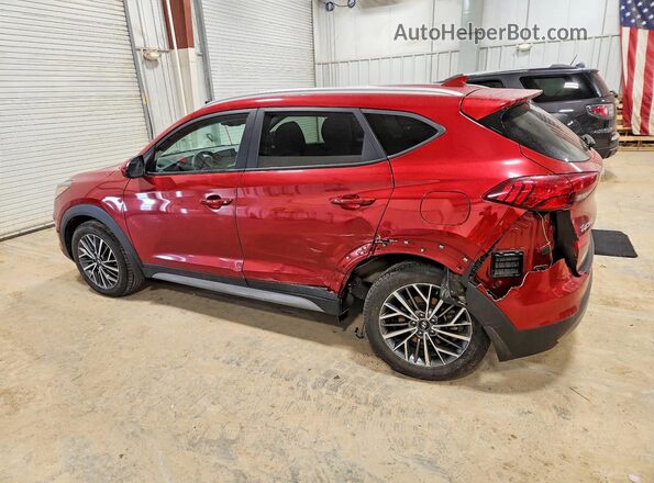 KM8J33AL2MU341142 2021 HYUNDAI TUCSON Red უკანა მარჯვენა
