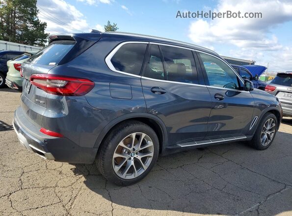 5UXJU2C59KLN65553 2019 BMW X5 Gray Передня права чверть