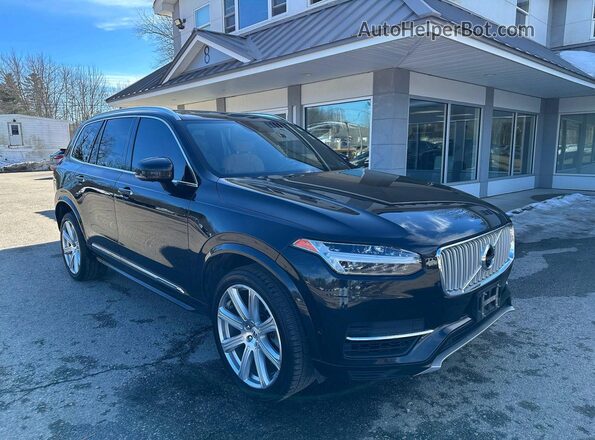 YV4BC0PLXH1180980 2017 VOLVO XC90 Черный Задняя левая четверть