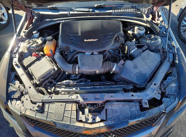 1G6AN5RY9G0153209 2016 CADILLAC ATS-V Серый Вид подкапотного пространства