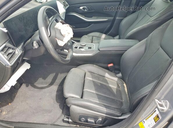 3MW69FF01R8D92674 2024 BMW 3 SERIES Gray წინა პანელის ხედი