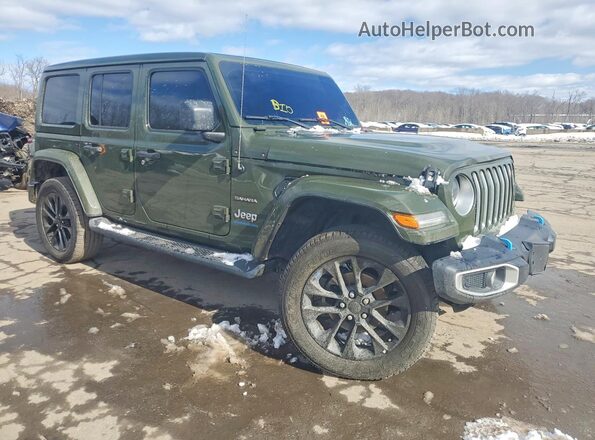 1C4JJXP68PW627427 2023 JEEP WRANGLER Green Widok z przodu