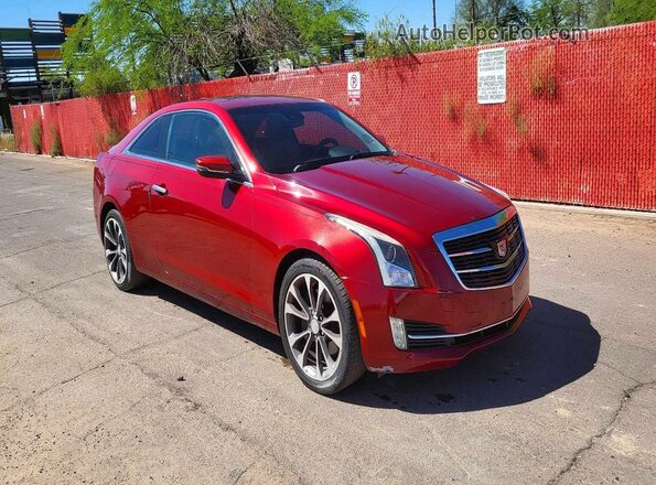 1G6AH1RX6G0131871 2016 CADILLAC ATS Red Tył lewy
