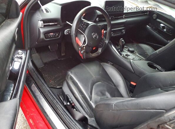 WZ1DB4C09LW021950 2020 TOYOTA SUPRA Red Vista del salpicadero