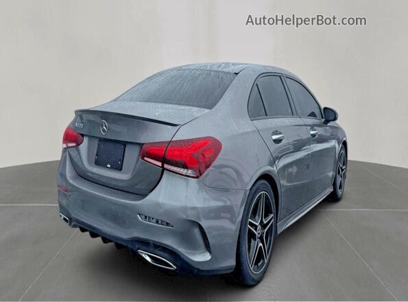 WDD3G4EB5KW002357 2019 MERCEDES-BENZ A-CLASS Серый 