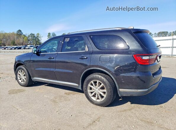 1C4RDJAG8GC354063 2016 DODGE DURANGO Black Tył prawy