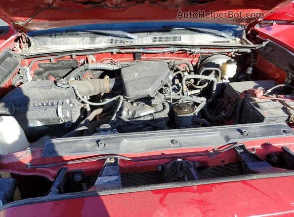 5TFSX5EN7GX045525 2016 TOYOTA TACOMA Red Rear interior view