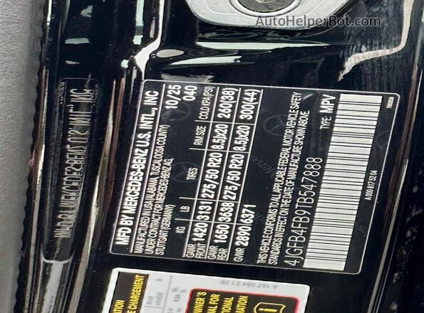 4JGFB4FB9TB547888 2026 MERCEDES-BENZ GLE Black 