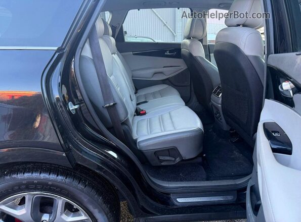 5XYPKDA56GG030215 2016 KIA SORENTO Black Widok wnętrza z przodu