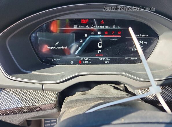 WA1B4AFY1M2027101 2021 AUDI SQ5 Gray Widok tylnych siedzeń