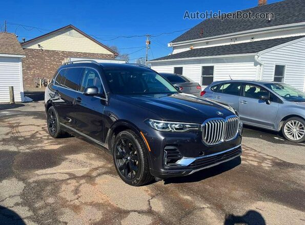 5UXCW2C02L9C42860 2020 BMW X7 Black 