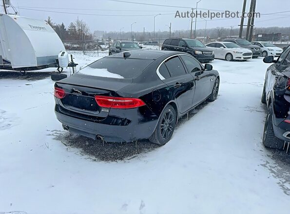SAJAJ4FX3JCP38714 2018 JAGUAR XF Black Вид спереду