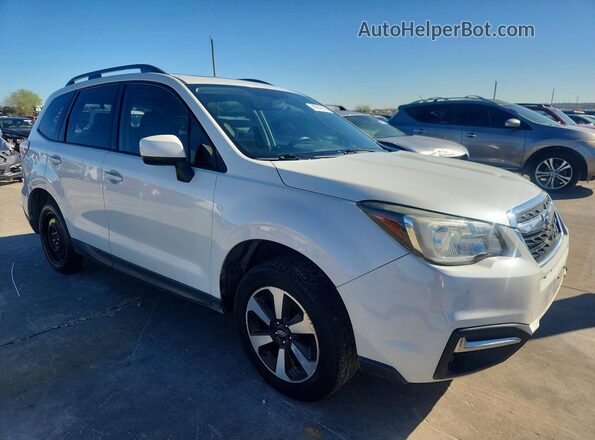 JF2SJAEC8JH415456 2018 SUBARU FORESTER 2.5 White Вид спереду